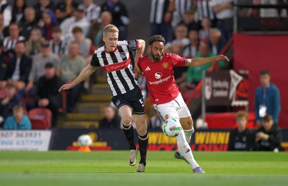 Grimsby, sancționată în Anglia după ce a eliminat-o pe Manchester United
