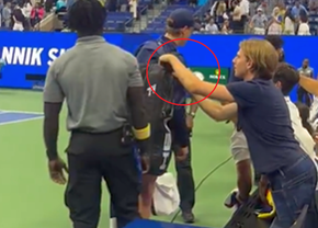 Jannik Sinner, la un pas de a fi jefuit la US Open » Intervenția forțelor de ordine, decisivă