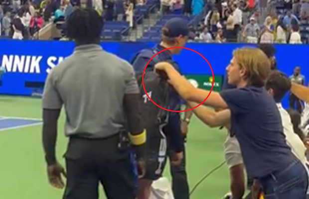 Jannik Sinner, la un pas de a fi jefuit la US Open » Intervenția forțelor de ordine, decisivă