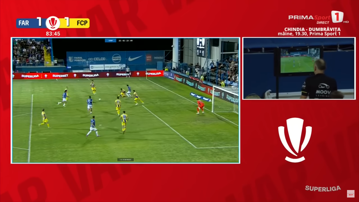 Penalty acordat ușor în Farul - Petrolul