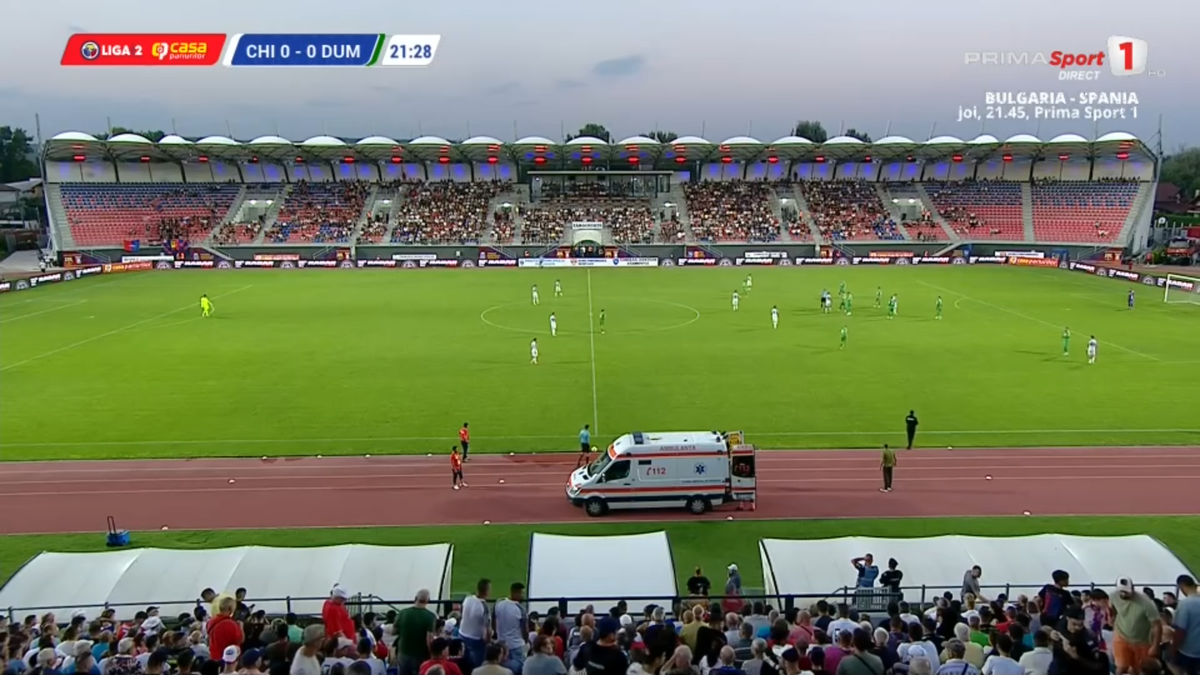 Unui spectator i s-a făcut rău în Chindia - Dumbrăvița