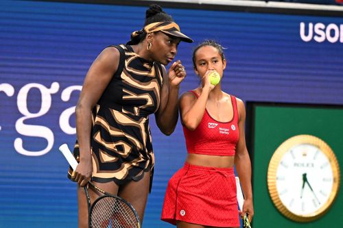 Venus Williams și Leylah Fernandez la US Open 2025 Foto: Imago Images