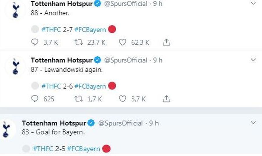 TOTTENHAM - BAYERN // Serge Gnabry i-a dat 4 goluri lui Spurs și și-a încheiat execuția cu un mesaj dur pe Instagram + Cum a reacționat Twitter-ul londonezilor în timpul măcelului