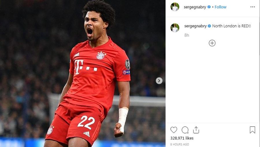 TOTTENHAM - BAYERN // Serge Gnabry i-a dat 4 goluri lui Spurs și și-a încheiat execuția cu un mesaj dur pe Instagram + Cum a reacționat Twitter-ul londonezilor în timpul măcelului