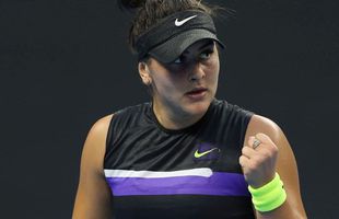 CHINA OPEN // FOTO+VIDEO Bianca Andreescu revine de la 1-4 cu Elise Mertens în setul doi și se califică în „optimi”!