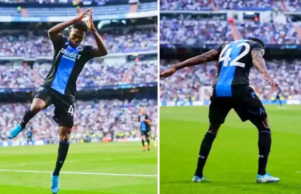 REAL MADRID - CLUB BRUGGE 2-2 // Emmanuel Dennis glumește după „dubla” cu Real » De ce s-a bucurat precum Ronaldo