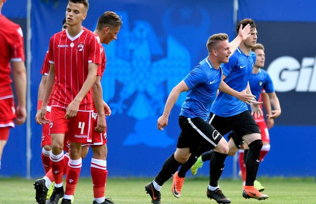 VIITORUL - DOMZALE 0-0 // Viitorul, egal în prima manșă a turului I din UEFA Youth League