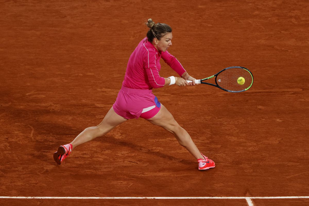SIMONA HALEP - AMANDA ANISIMOVA, turul III la Roland Garros - 02.10.2020.