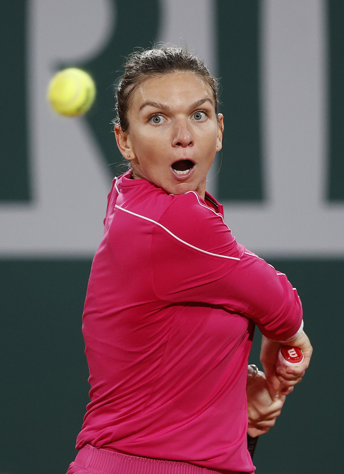 SIMONA HALEP - AMANDA ANISIMOVA, turul III la Roland Garros - 02.10.2020.