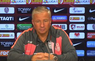 VIDEO Prima reacție a lui Dan Petrescu după ce a văzut grupa din Europa League: „Degeaba suntem mulțumiți dacă nu facem puncte! Vreau să ne calificăm”