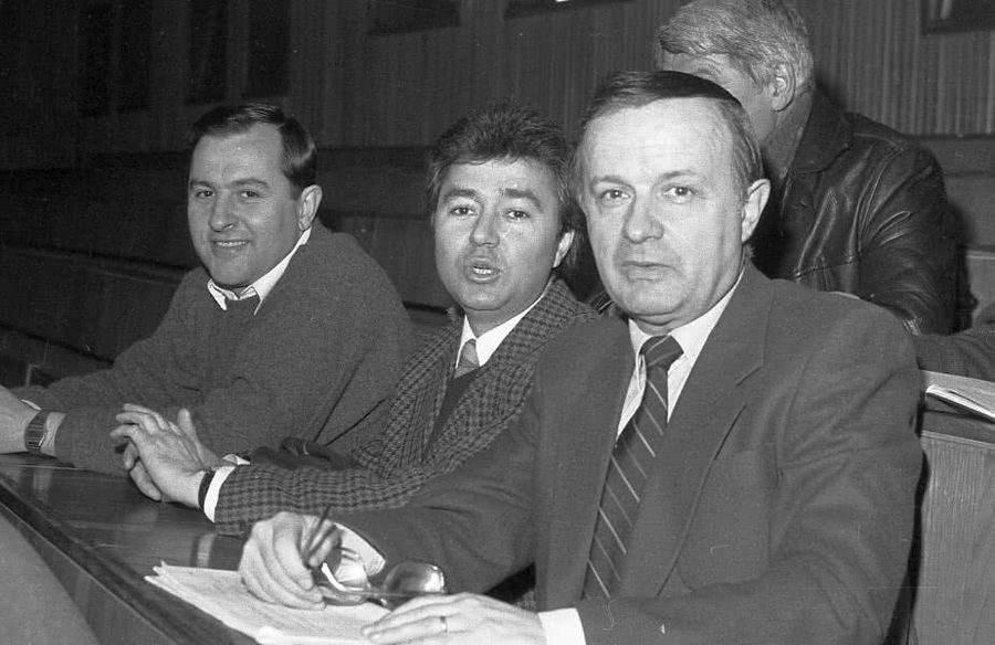 Dumitru Graur, Ionel Stoica și Cristian Țopescu, oamenii de sport din TVR