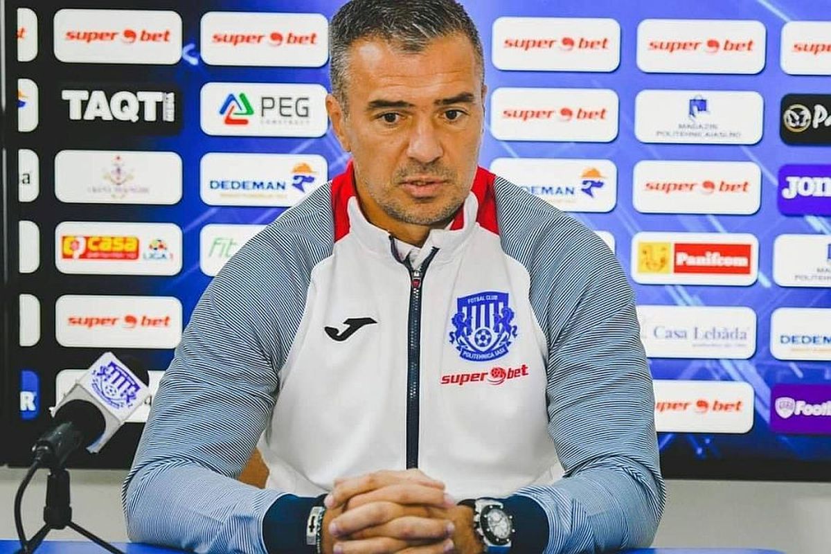 U CRAIOVA - POLI IAȘI 1-0. Daniel Pancu, prima reacție după înfrângerea contra Craiovei: „Mihalache nu a avut nicio intenție! Hațegan a sancționat consecințele”