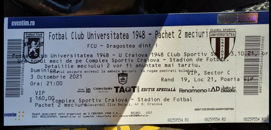 Suporterii lui CSU Craiova au primit biletele pentru derby » Se plâng că sunt prea puține + planul fanilor echipei lui Rotaru