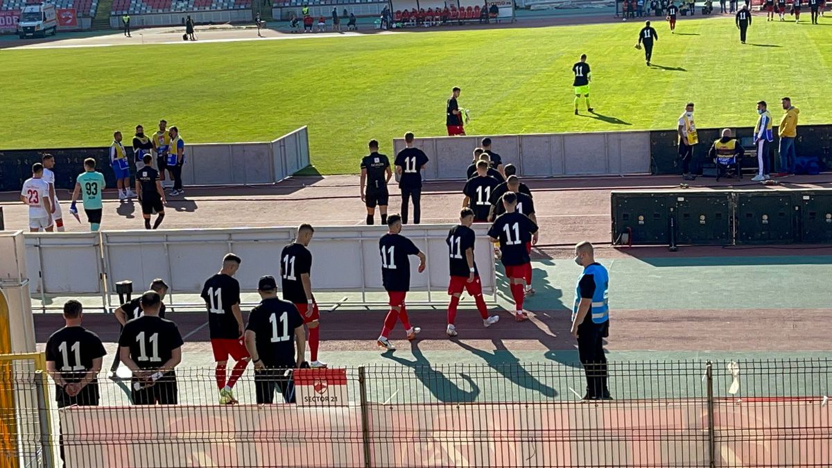 Dinamo - UTA - comemorare Cătălin Hîldan