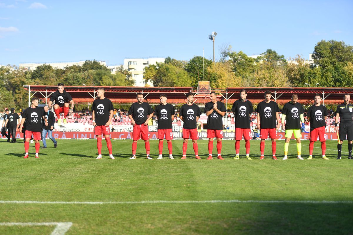 Dinamo - UTA - comemorare Cătălin Hîldan