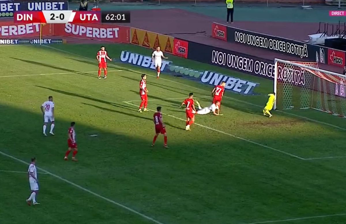 FOTO Gol UTA cu Dinamo, Miculescu