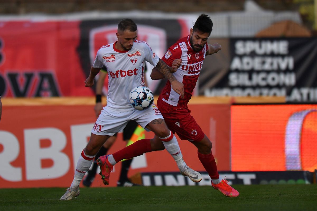 Dinamo - UTA, Batha, eliminat după ce l-a lovit pe Torje: „O prostie, dar nu e de «roșu»! Se ține de față, însă l-a lovit în gât”