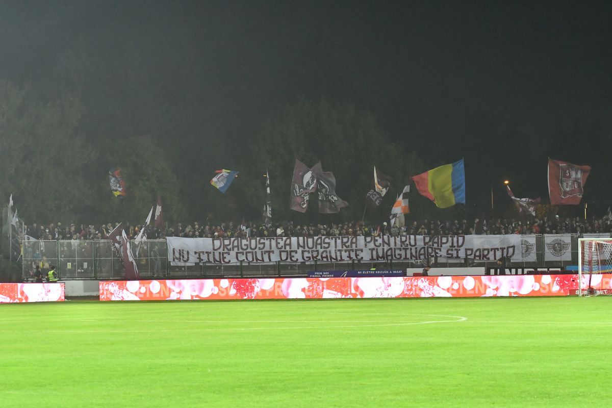 Portarul Rapidului îi acuză pe fanii lui Sepsi: „Nu le convenea că sunt român! Altfel de ce m-au înjurat tot meciul?”