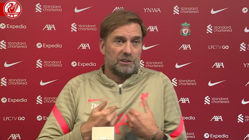 Jurgen Klopp, 54 de ani, antrenorul lui Liverpool