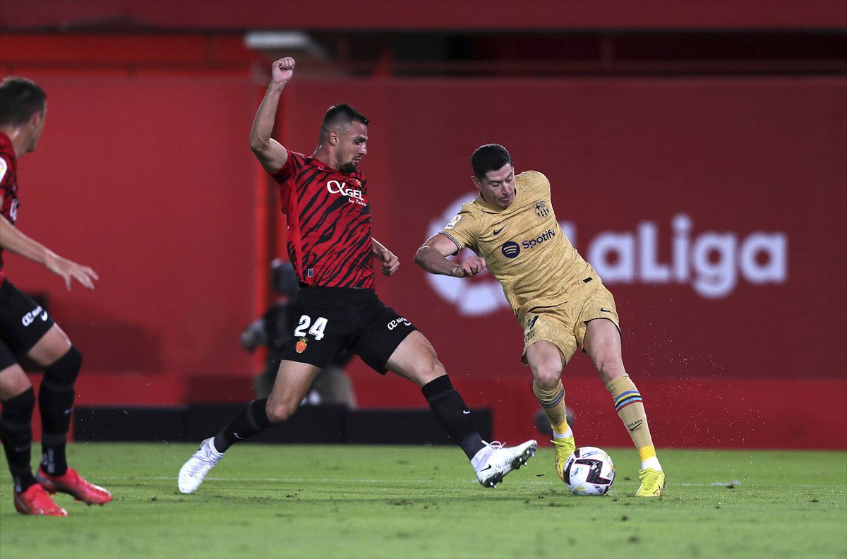 Robert Lewandowski, salvatorul Barcelonei cu un gol superb » Catalanii au urcat pe primul loc după victoria cu Mallorca