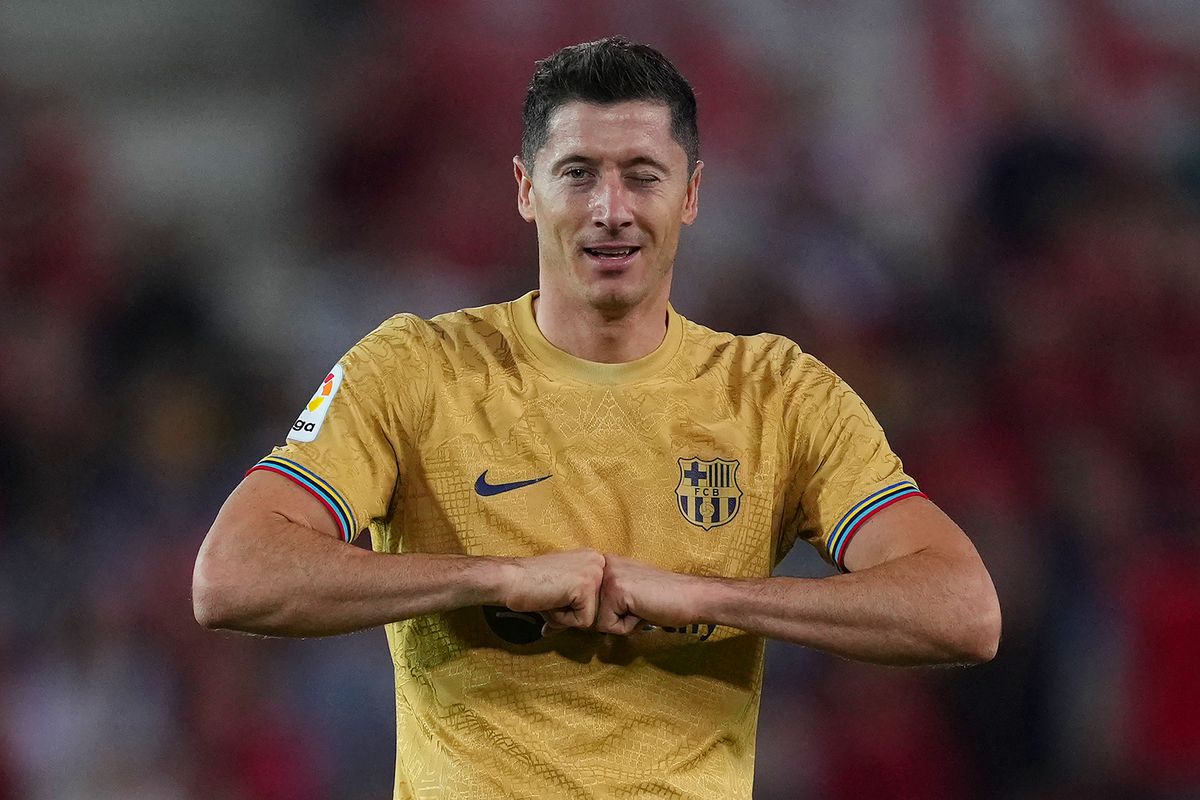 Robert Lewandowski, salvatorul Barcelonei cu un gol superb » Catalanii au urcat pe primul loc după victoria cu Mallorca