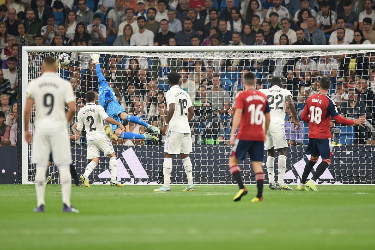 Real Madrid, primul pas greșit al sezonului » Karim Benzema a ratat penalty-ul de 3 puncte