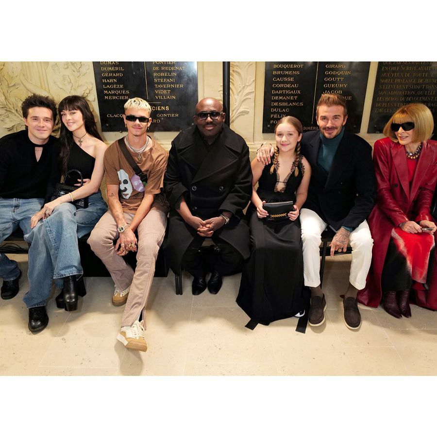 Poza postată de victoria Beckham pe Instagram. Brooklyn și Nicola Peltz, în stânga David Beckham, enervat de nora lui » Superstarul a pus piciorul în prag: „Ce se întâmplă mai departe depinde de tine”