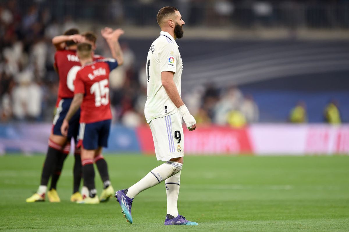 Real Madrid, primul pas greșit al sezonului » Karim Benzema a ratat penalty-ul de 3 puncte