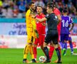 FCSB a învins-o pe FC Argeș, scor 3-2, în etapa cu numărul 12 din SuperLigă. Andreias Calcan (28 de ani), mijlocașul argeșenilor, a contestat arbitrajul brigăzii conduse de George Găman.