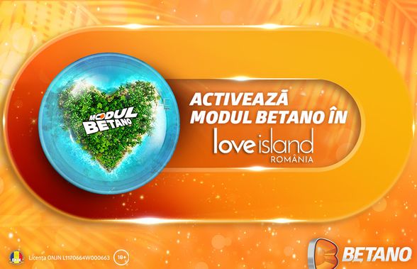 Betano activează Modul Distracției în Love Island România și devine sponsorul principal al show-ului fenomen în România