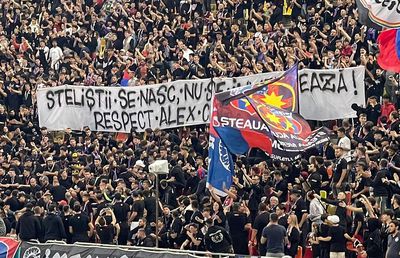 Cum l-a întâmpinat Peluza Nord pe Chipciu, după răbufnirea fotbalistului la adresa CSA Steaua: GSP a surprins întreaga scenă