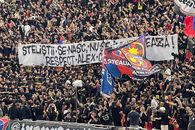 Cum l-a întâmpinat Peluza Nord pe Chipciu, după răbufnirea fotbalistului la adresa CSA Steaua: GSP a surprins întreaga scenă