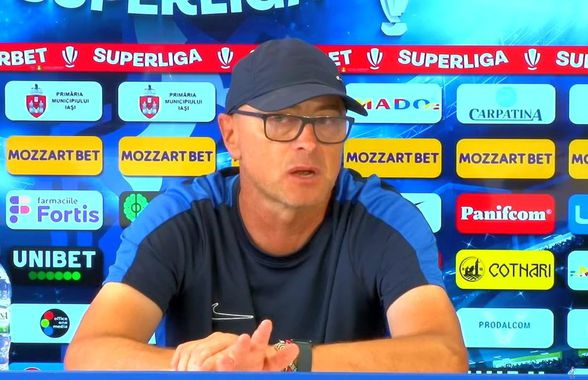 Leo Grozavu trage un semnal de alarmă după egalul din Copou: „Suntem săraci și nu avem cum să facem fotbal de calitate”