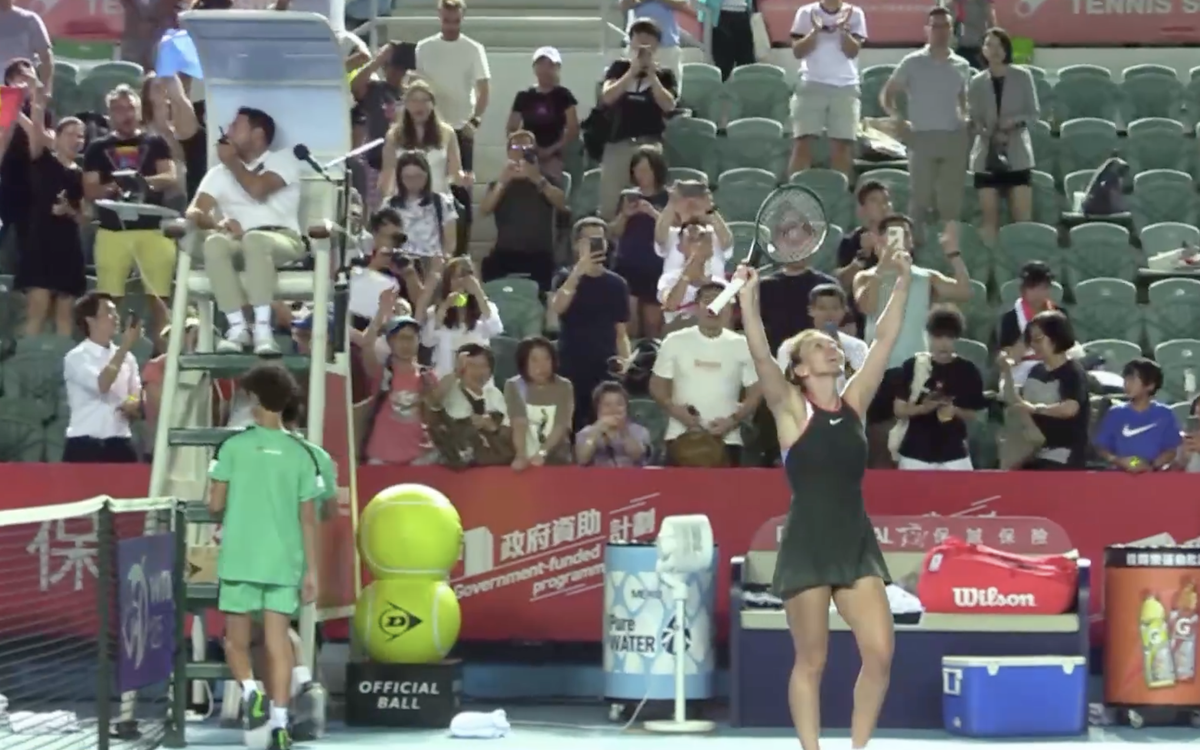 Simona Halep, prima reacție după victoria de la Hong Kong: „Sunt foarte obosită, dar a fost grozav!”