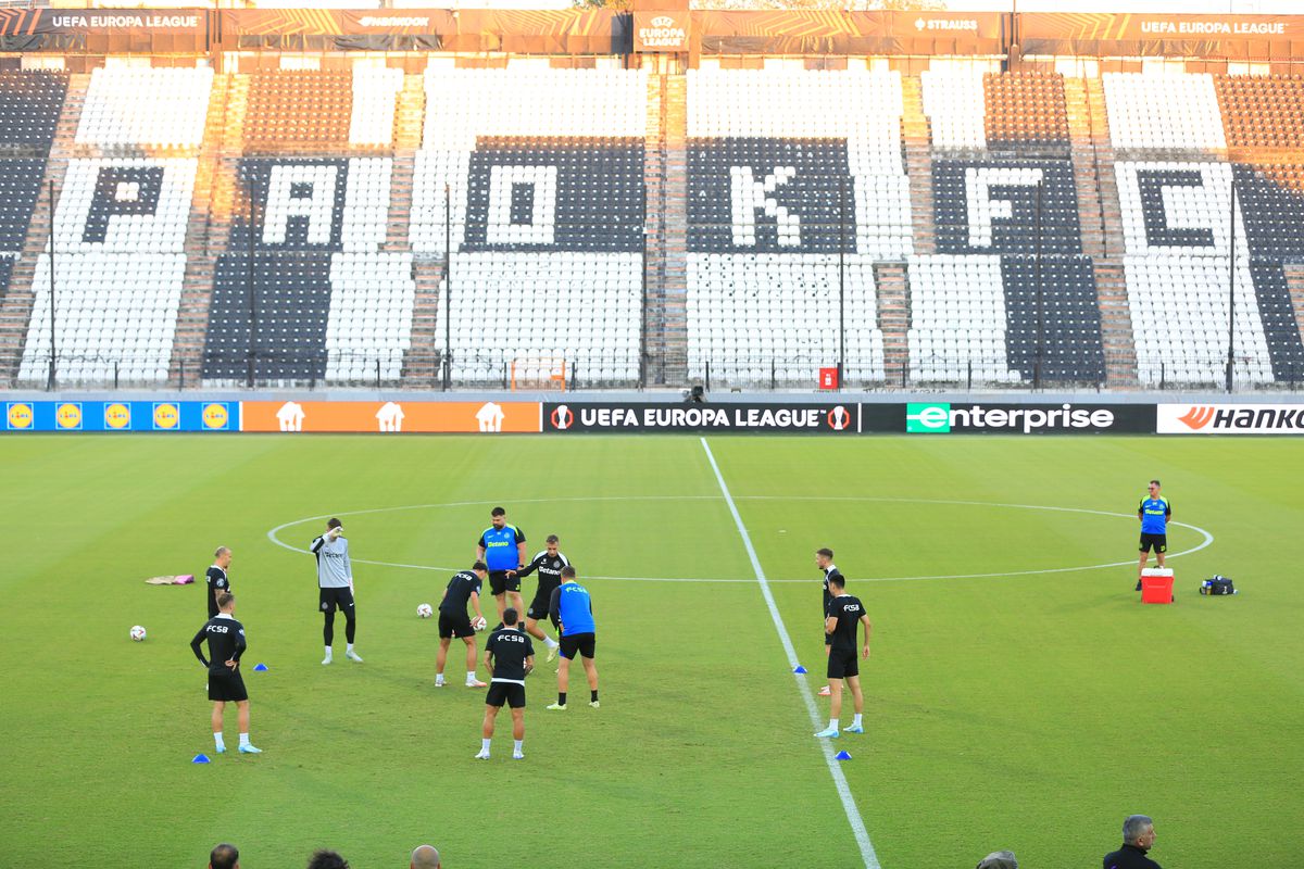 GSP a aflat cum au pregătit PAOK - FCSB » Planul tehnico-tactic pentru înfruntarea de diseară