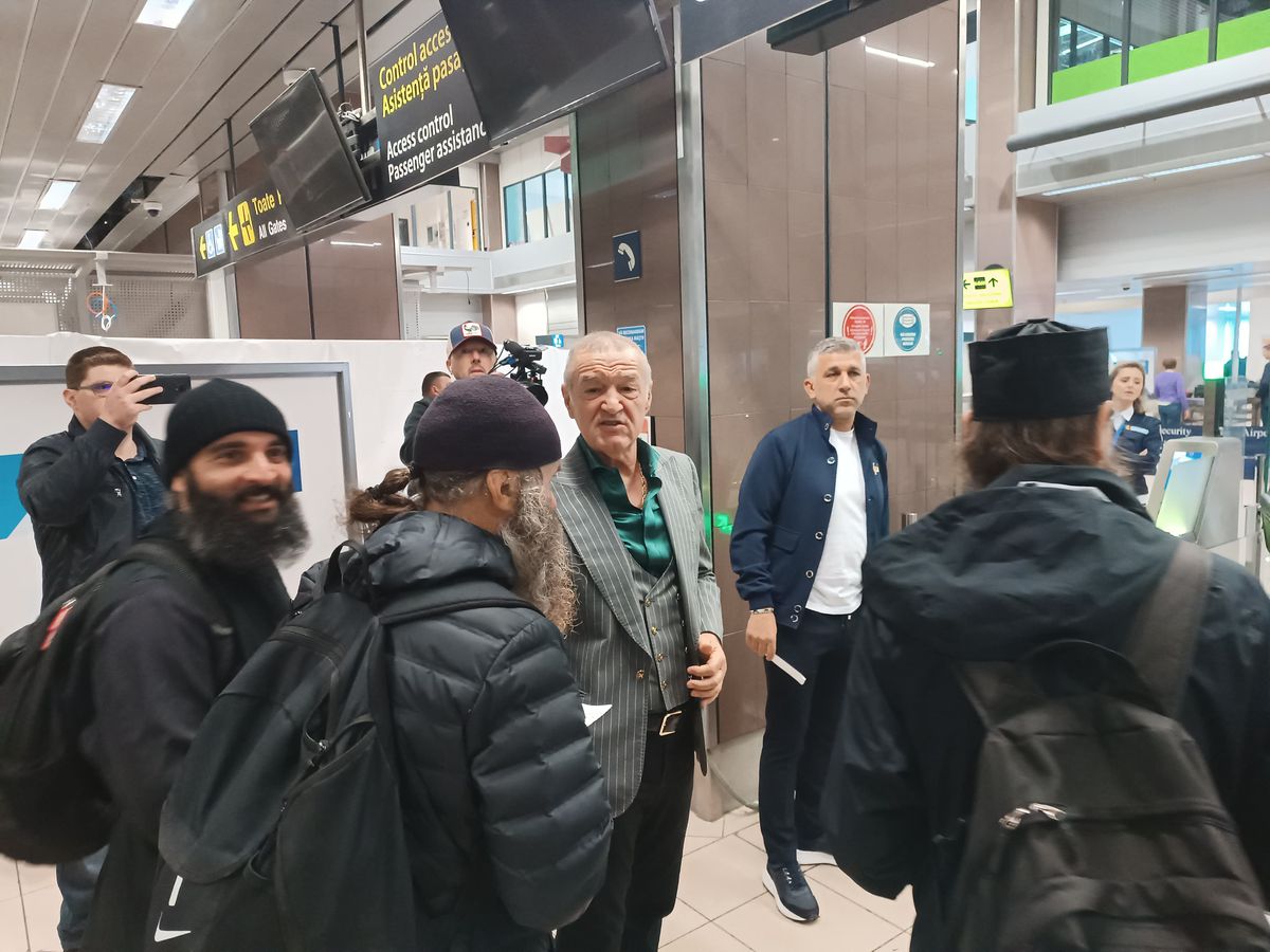 Gigi Becali și FCSB au plecat la Salonic pentru meciul cu PAOK, foto: George Nistor / GSP