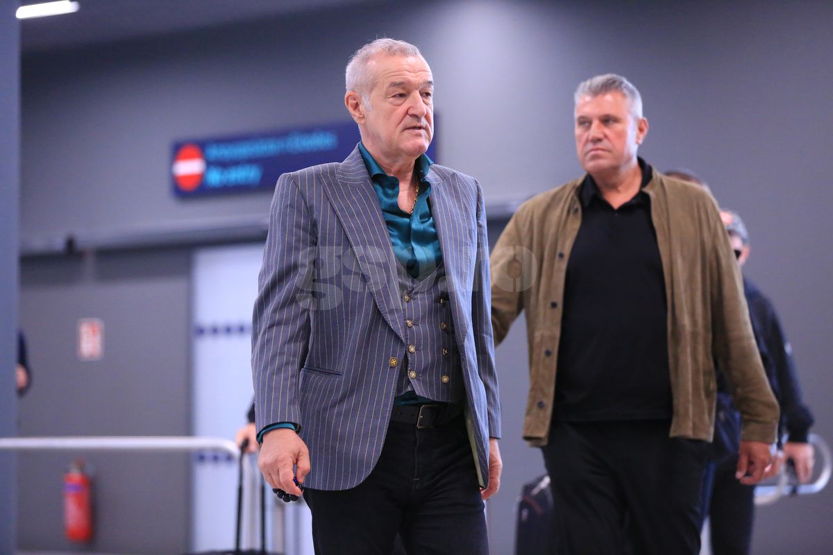 Sosire FCSB, Gigi Becali, Luțu la Salonic