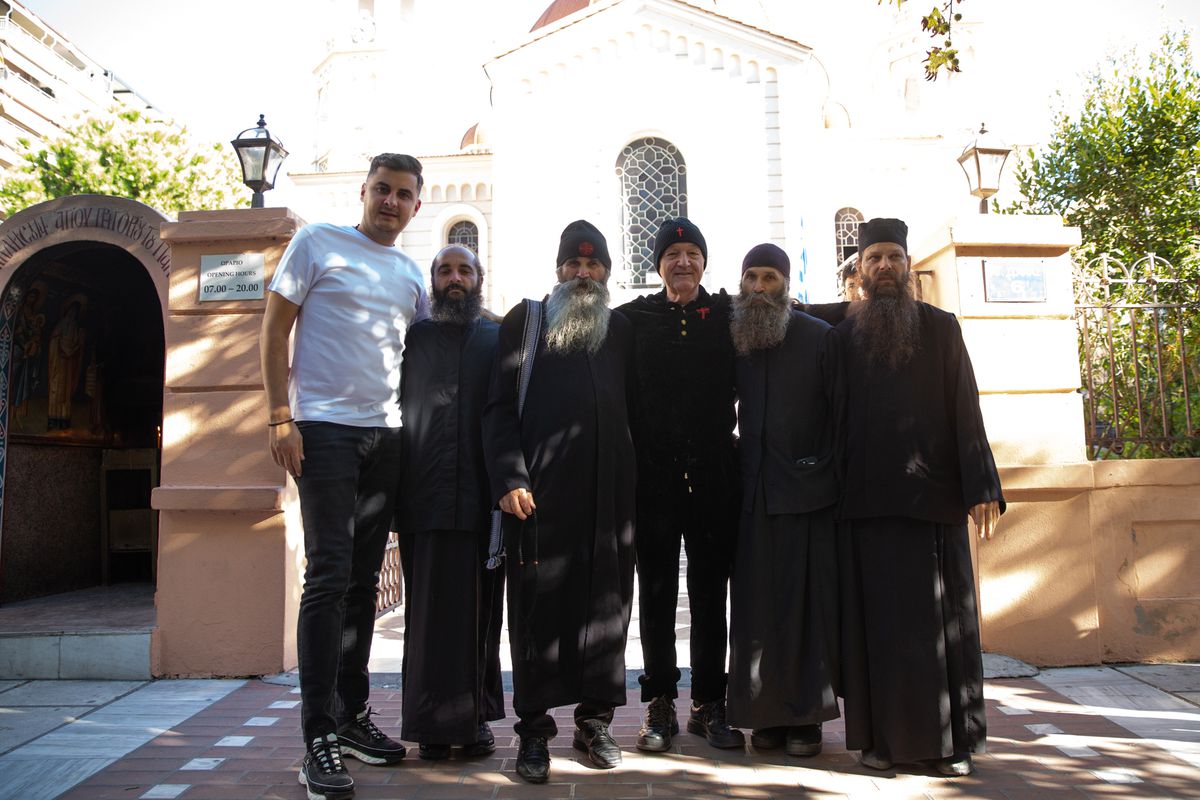 Gigi Becali la biserici