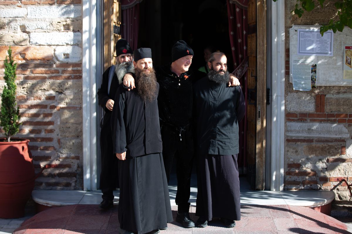 Gigi Becali la biserici