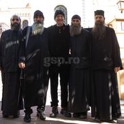 Gigi Becali la Biserica Sf. Grigorie Palama din Salonic FOTO: Ionuţ Iordache (GSP)