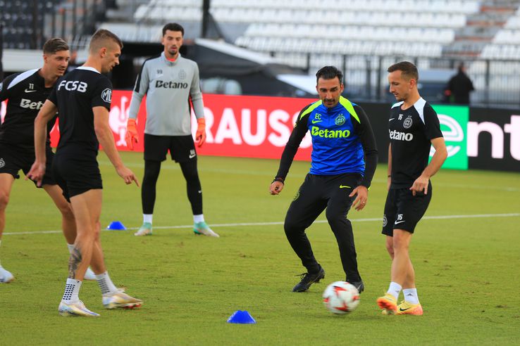 Antrenament oficial FCSB înaintea meciului cu PAOK Salonic din Europa League FOTO: Ionuț Iordache (GSP)