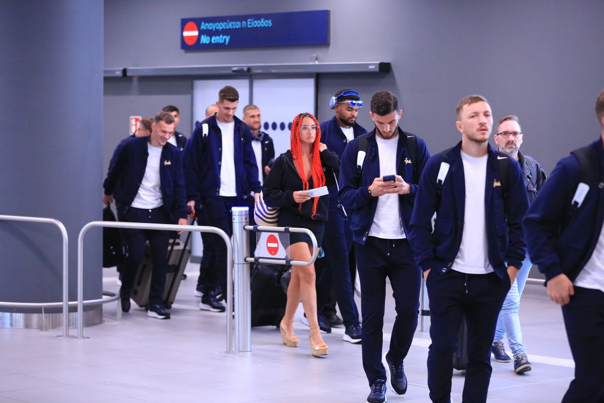 Sosire FCSB, Gigi Becali, Luțu la Salonic