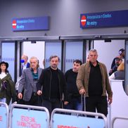 Sosire FCSB la Salonic/ foto Ionuț Iordache (GSP)