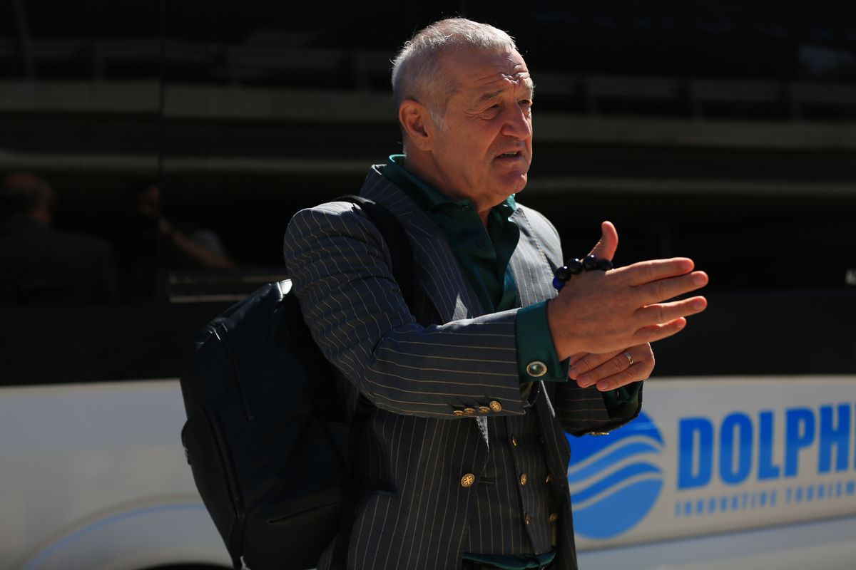 Sosire FCSB, Gigi Becali, Luțu la Salonic