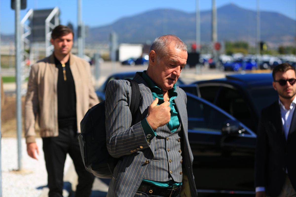 Sosire FCSB, Gigi Becali, Luțu la Salonic