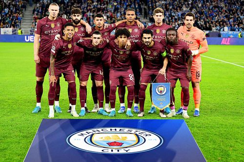 Manchester City a zdrobit-o pe Slovan Bratislava, 4-0 // foto: Guliver/gettyimages