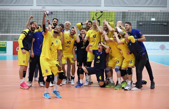 CSM Corona Brașov, pas important pentru calificarea în grupele Ligii Campionilor la volei