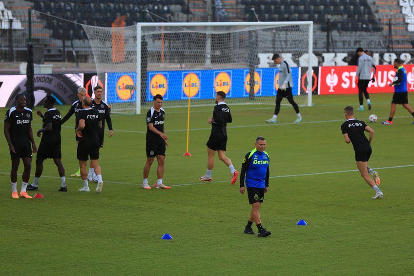 Antrenament oficial FCSB înaintea meciului cu PAOK Salonic din Europa League FOTO: Ionuț Iordache (GSP)