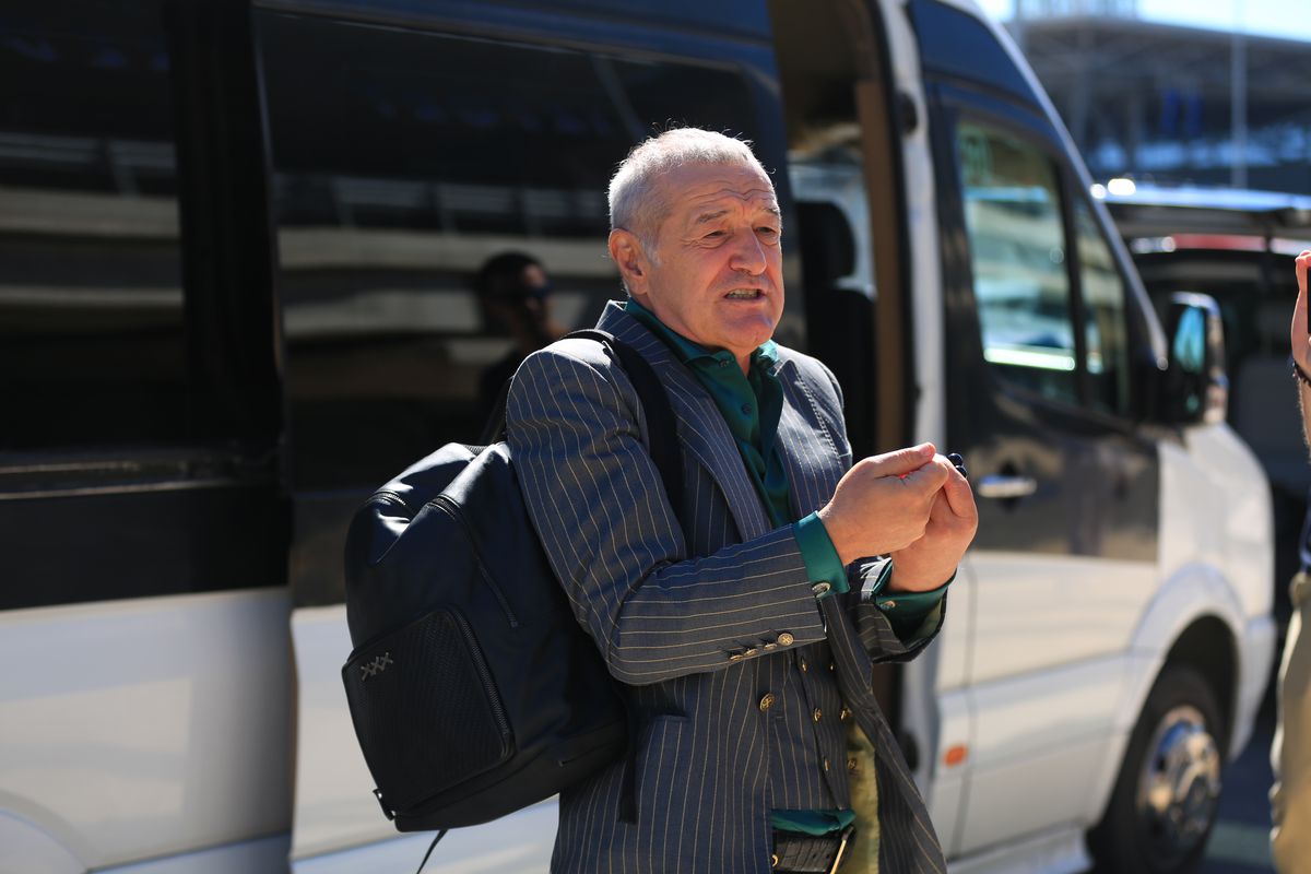 Sosire FCSB, Gigi Becali, Luțu la Salonic