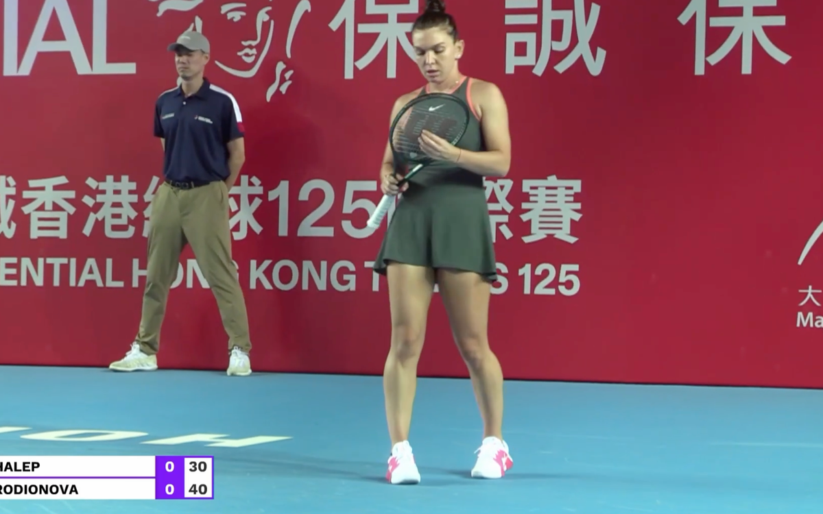 Simona Halep, prima reacție după victoria de la Hong Kong: „Sunt foarte obosită, dar a fost grozav!”